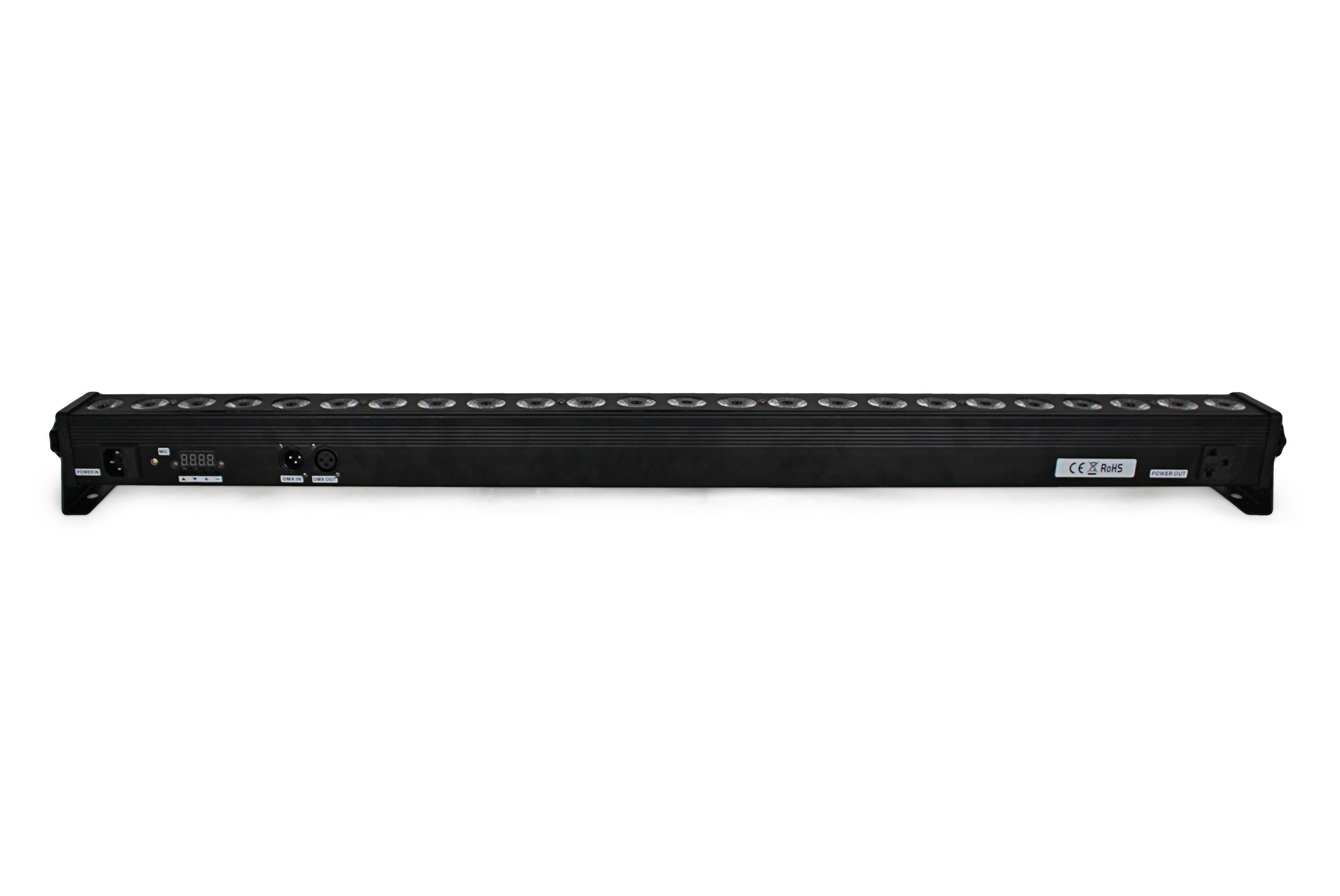 24-Piece LED Wall Washer Bar Light | 120W RGBW, DMX512 – Stage & Event Lighting