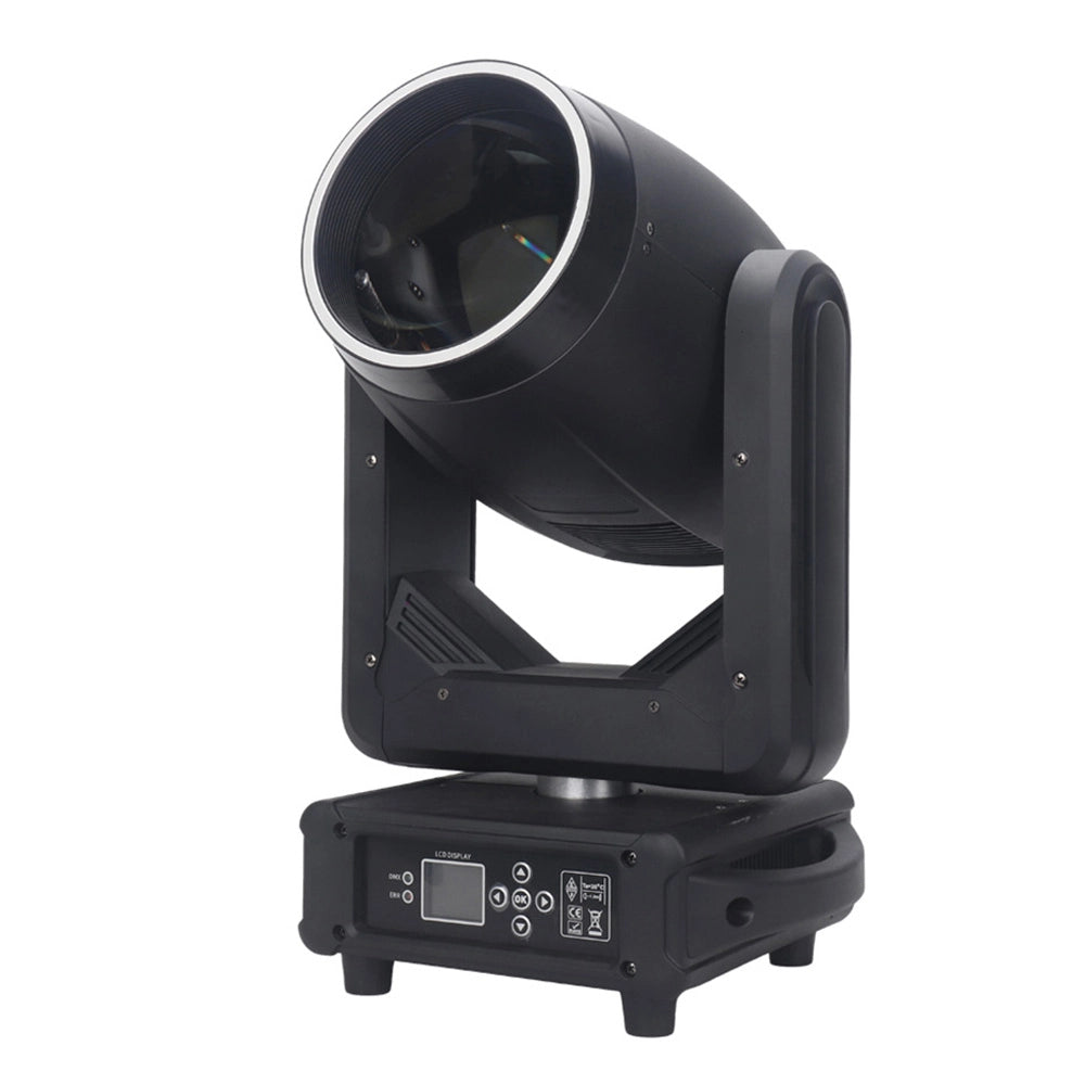 380W LED Moving Head Spot Beam Light | Pan 540°/Tilt 270°, 17 Gobos, 16CH DMX512 – Professional Stage