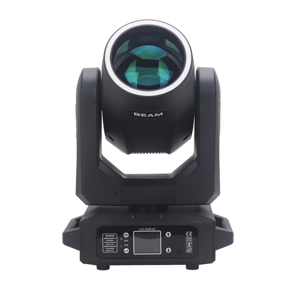 150W LED Beam Moving Head Light | 18-Prism, 3° Beam Angle, DMX512, 11 Gobos – Stage & Event Lighting