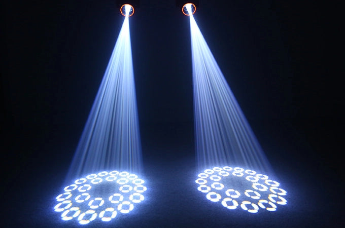 رأس متحرك حاد الشعاع 200 واط LED | 24 منشورًا، شعاع 1.7 درجة، 13 لونًا، 20 قناة DMX512 - للملاهي والمسارح