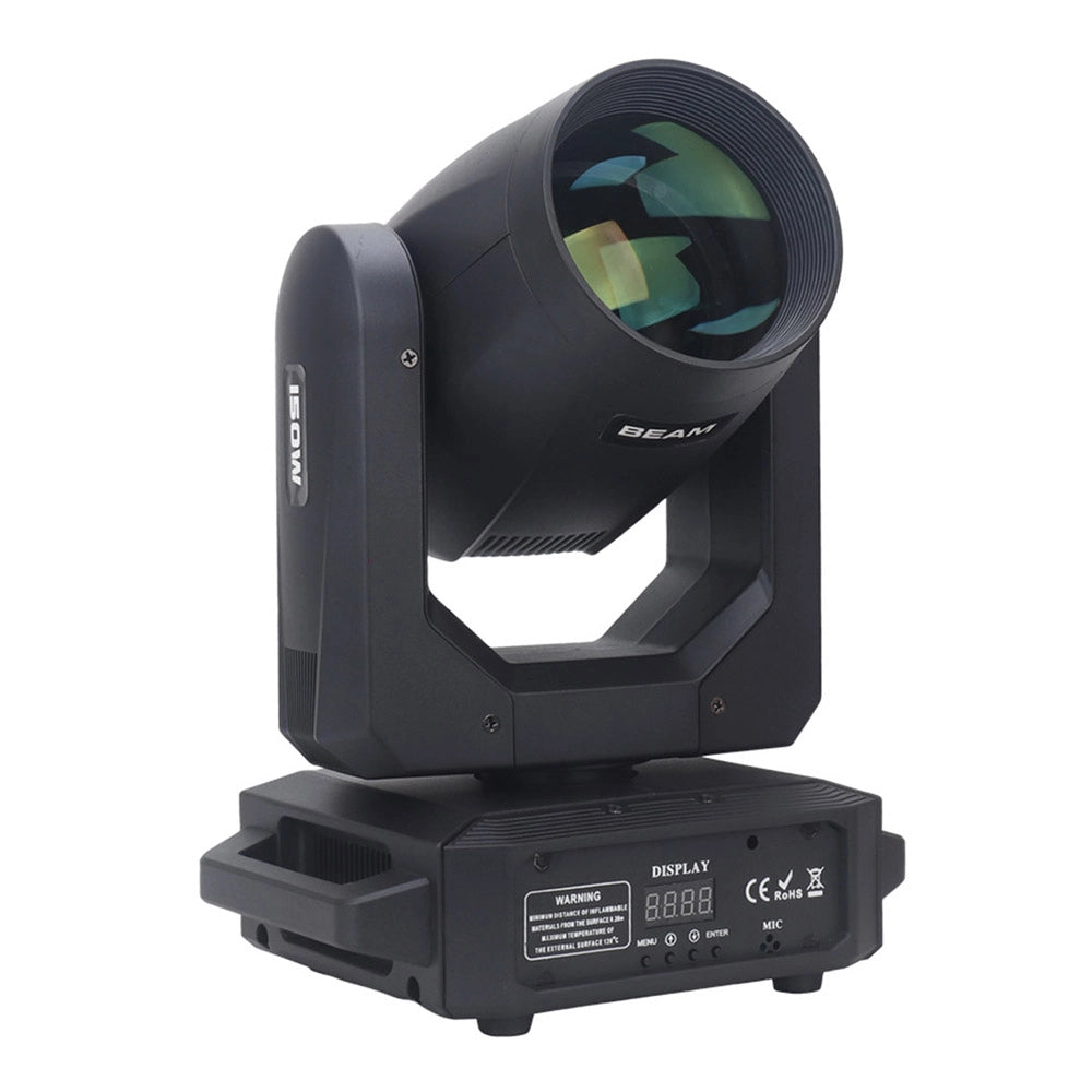 150W Mini Sharpy Beam Moving Head Light | 3° Beam, 18-Prism, 13CH DMX512 – DJ & Stage Spot Lighting