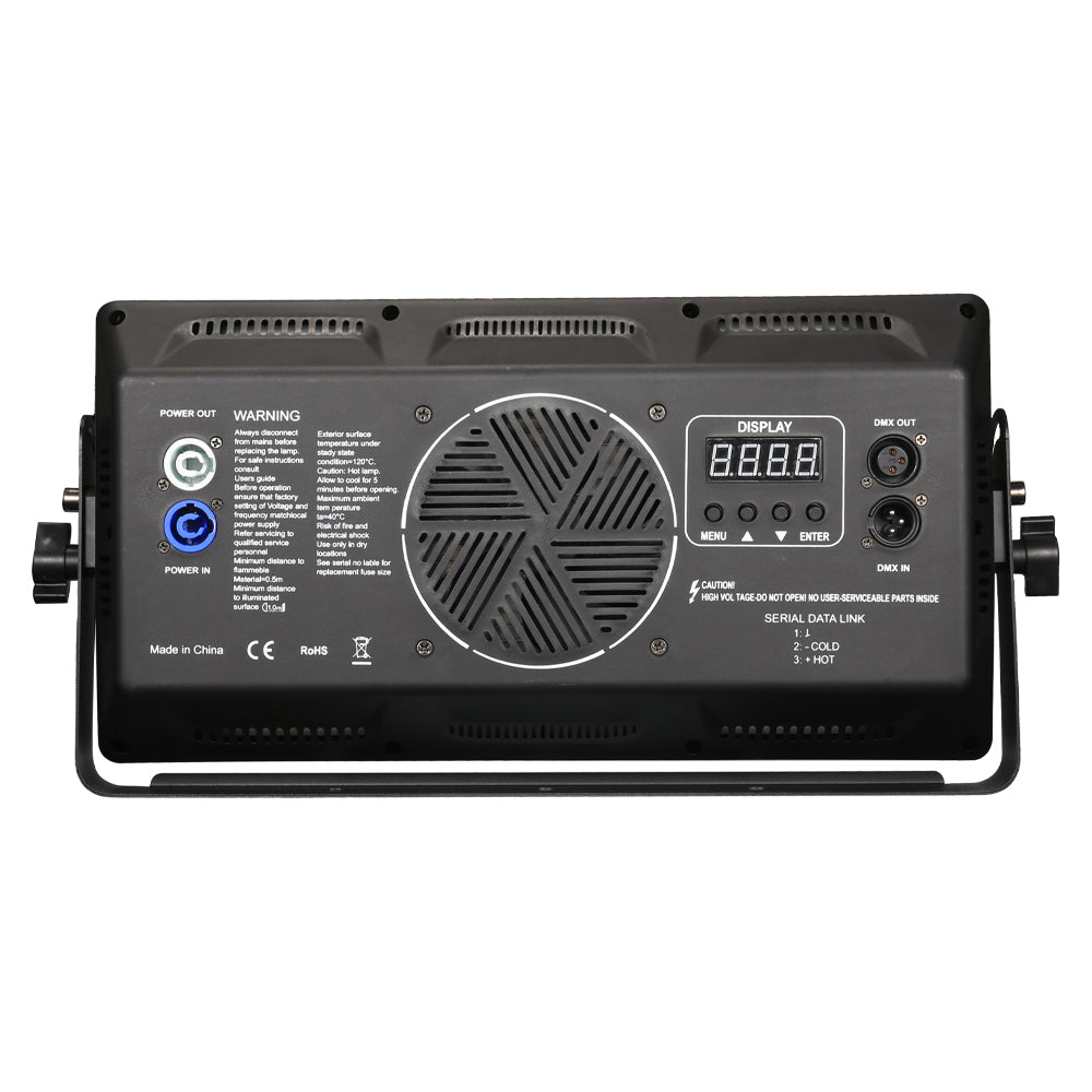 شريط إضاءة ستروب مُقسّم بالألوان الكاملة 250 واط | 960 مصباح LED، 16 مقطعًا، DMX512 – للمسرح والفعاليات