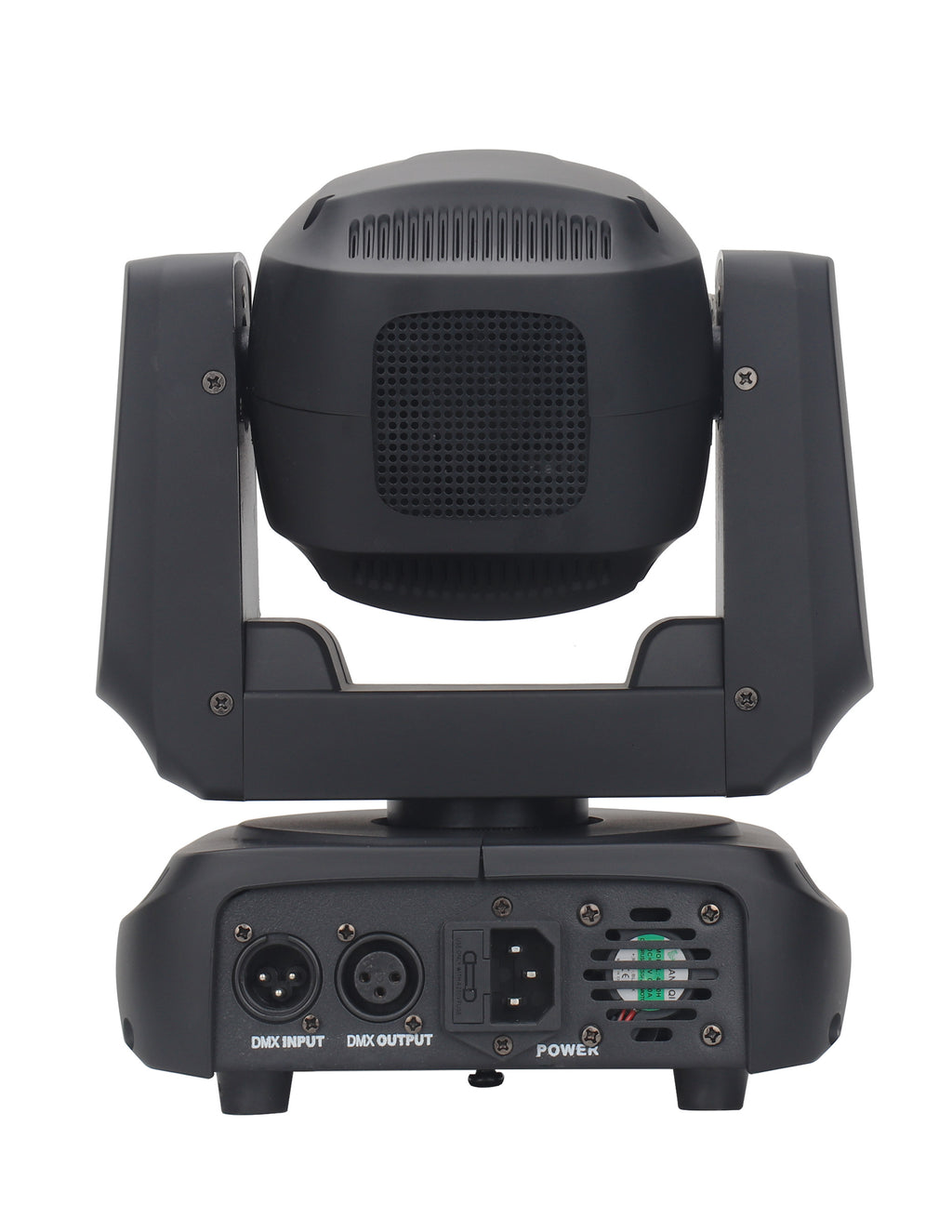 120W LED Moving Head Spot Light | V0 Flame-Retardant, 18-Prism, 7 Gobos, DMX512 – Stage