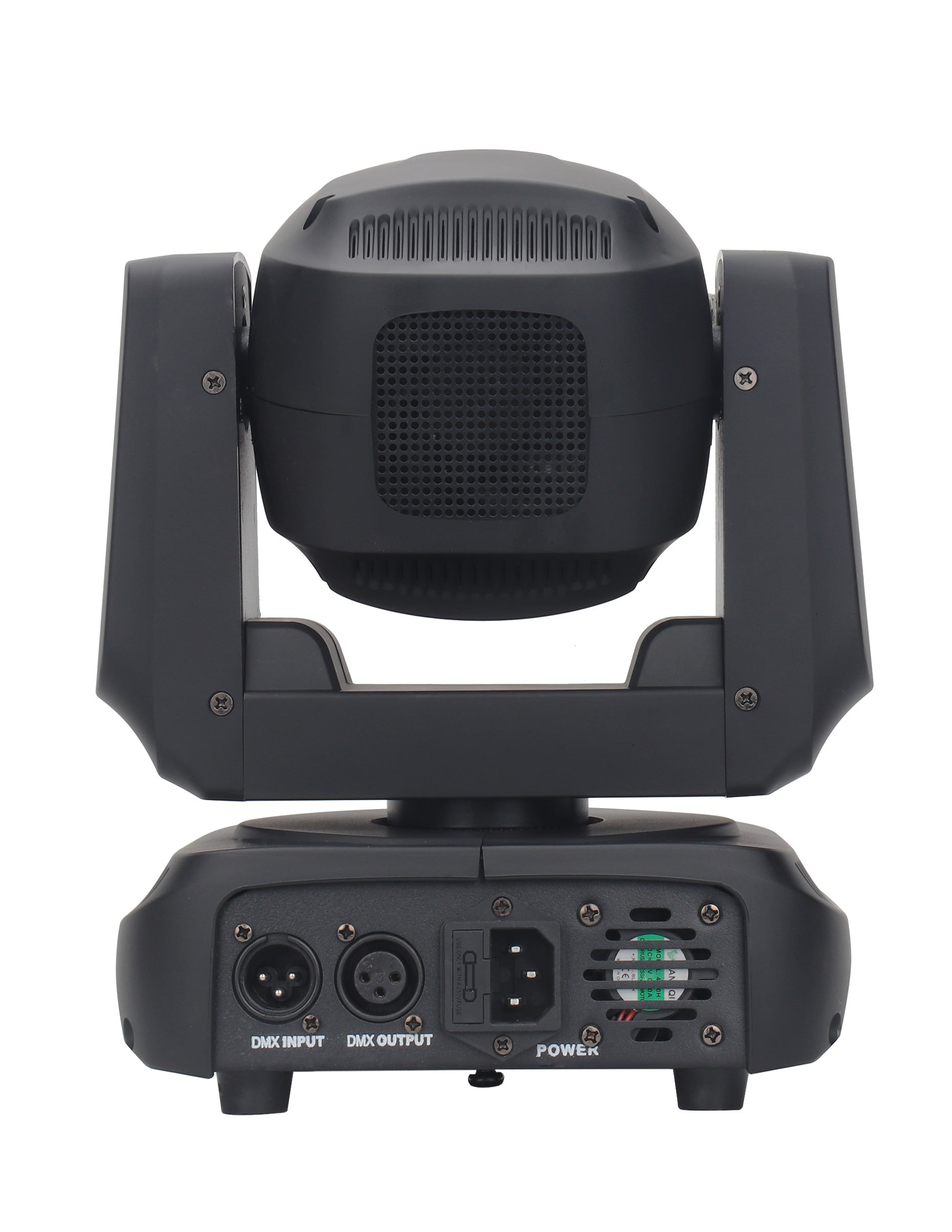 120W LED Moving Head Spot Light | V0 Flame-Retardant, 18-Prism, 7 Gobos, DMX512 – Stage