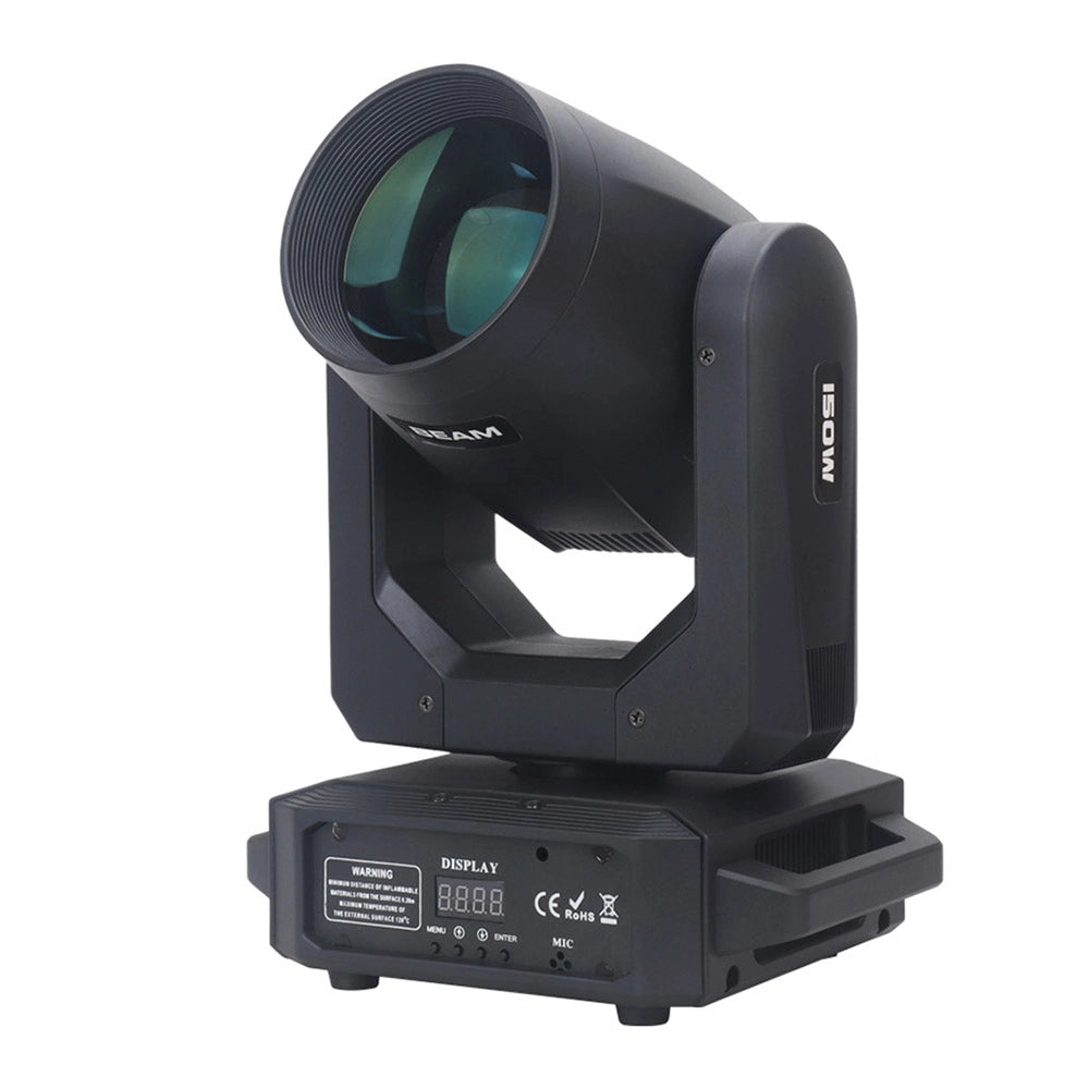 150W Mini Sharpy Beam Moving Head Light | 3° Beam, 18-Prism, 13CH DMX512 – DJ & Stage Spot Lighting