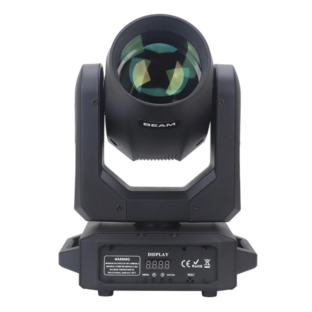 مصباح رأس متحرك صغير شاربي بشعاع 150 واط | شعاع 3 درجات، موشور 18، DMX512 13 قناة - إضاءة سبوت للمسرح والدي جي