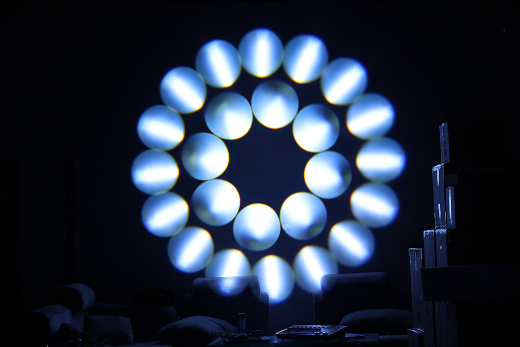 295beam light-speed moving head light 8, 18 dual prisms DMX512 standard 16 channels high-precision quartz lens