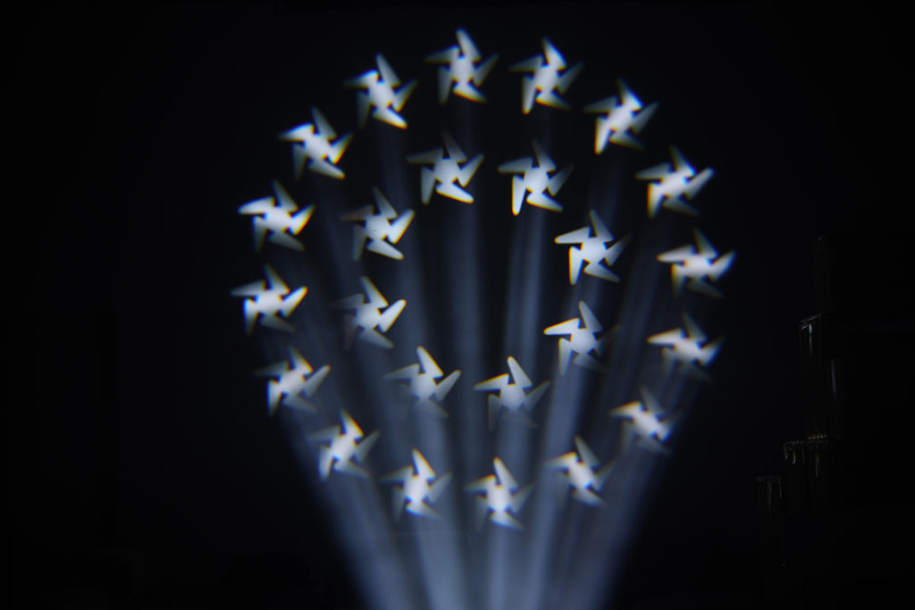 295beam light-speed moving head light 8, 18 dual prisms DMX512 standard 16 channels high-precision quartz lens