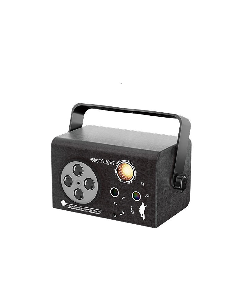 Stage lights, laser lights, party lights, sound-controlled remote-controlled disco strobe lights, projection lights, KTV atmosphere lights