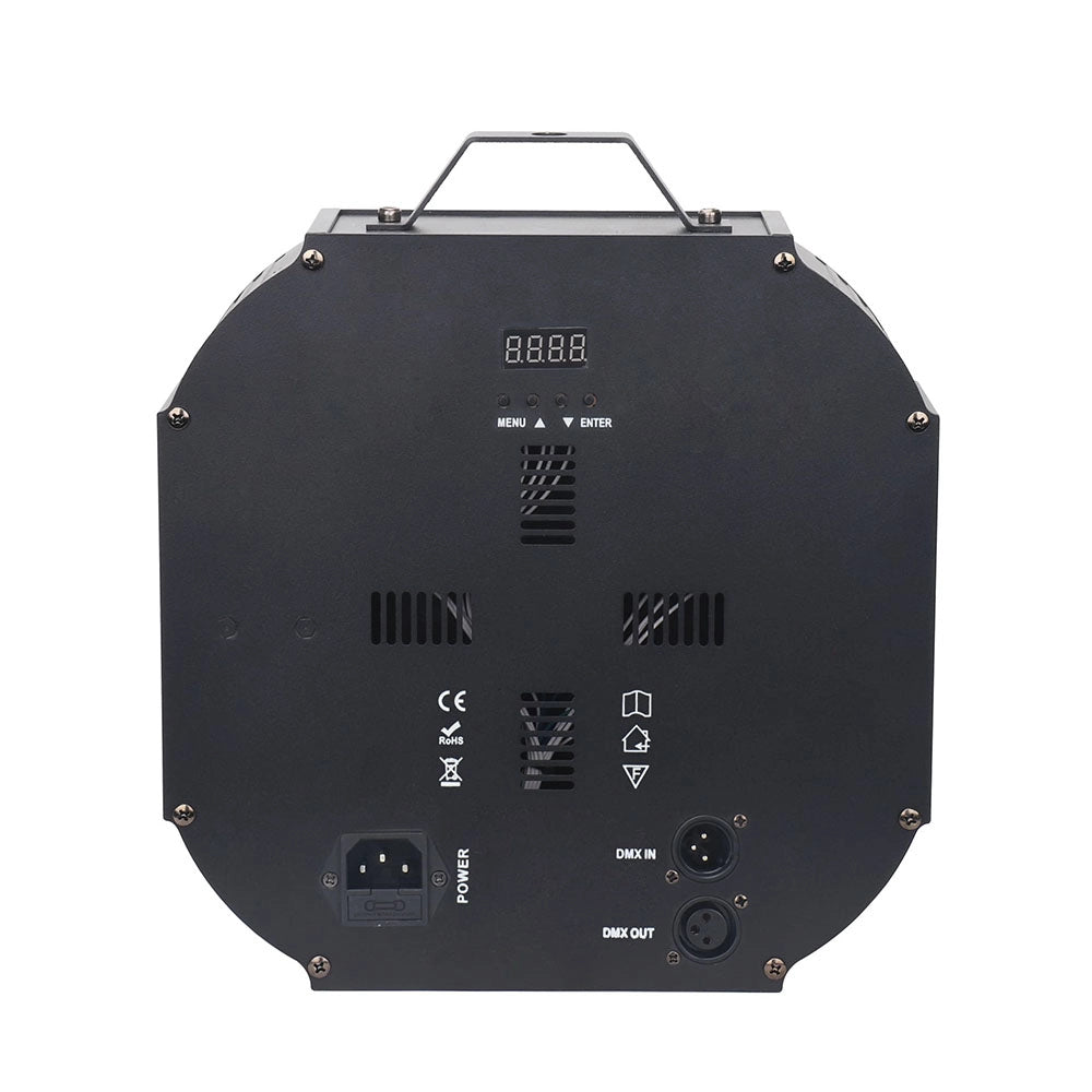 مصباح تأثير المرآة السحري سداسي العيون بتقنية LED | 80 واط، DMX512، تنشيط صوتي – إضاءة مسرح للمراقص والنوادي والحانات