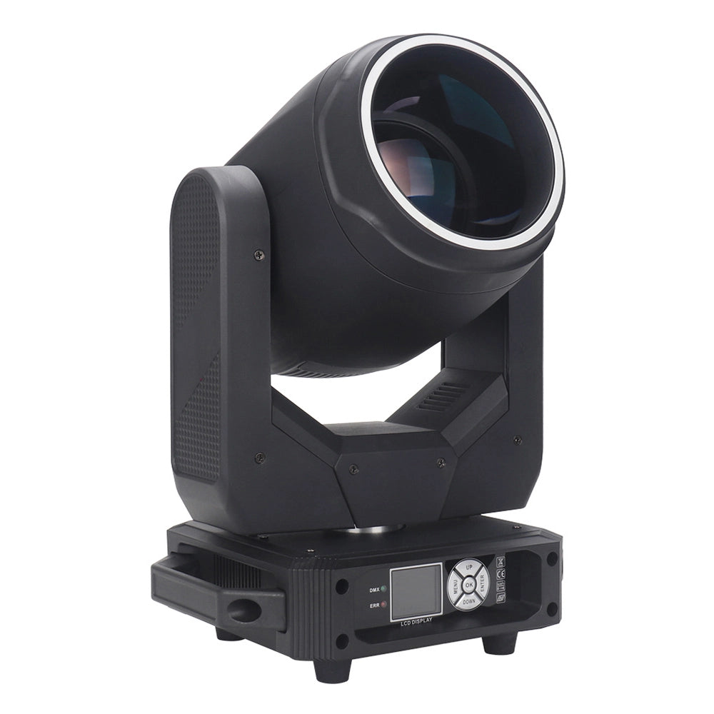 200W LED Sharpy Beam Moving Head Light | 24-Prism, 1.7° Beam, 13 Colors, 20CH DMX512 – Club & Stage