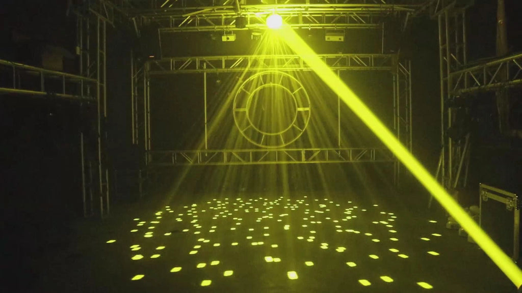مصباح تأثير المرآة السحري سداسي العيون بتقنية LED | 80 واط، DMX512، تنشيط صوتي – إضاءة مسرح للمراقص والنوادي والحانات