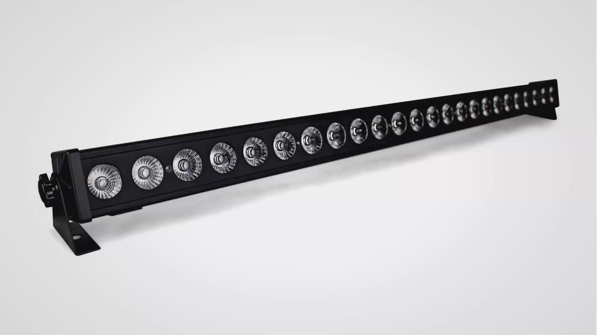 مصباح حائط LED بار غسيل 24 قطعة | 120 واط RGBW، DMX512 – إضاءة المسرح والفعاليات