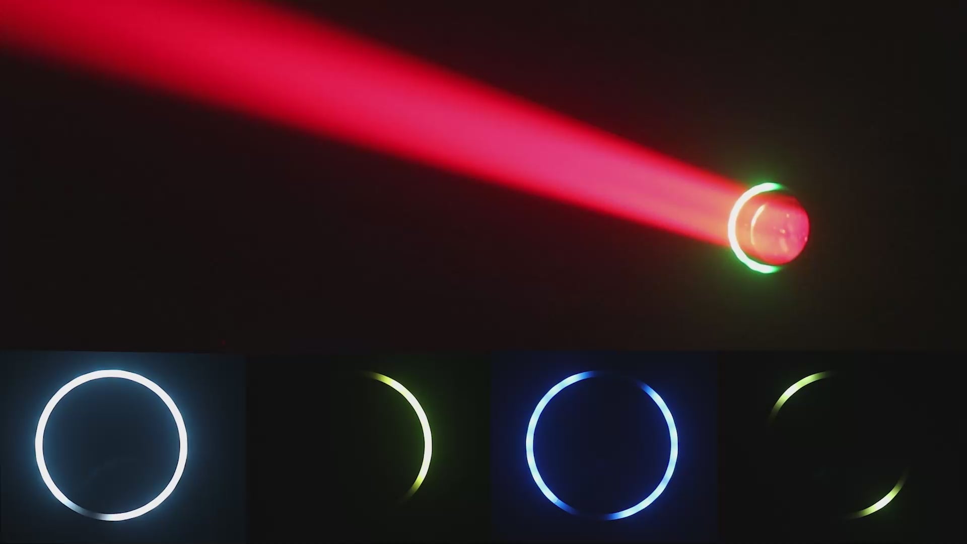 150W LED Focusable Beam Moving Head Light | 24-Prism, 3° Beam, 12 Gobos, DMX512 – Stage & Club